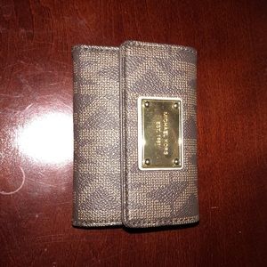 Michael Kors Signature Key Ring Coin Purse